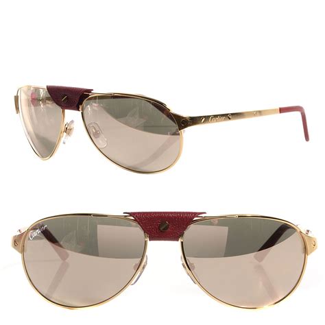 santos cartier glasses|cartier santos dumont sunglasses price.